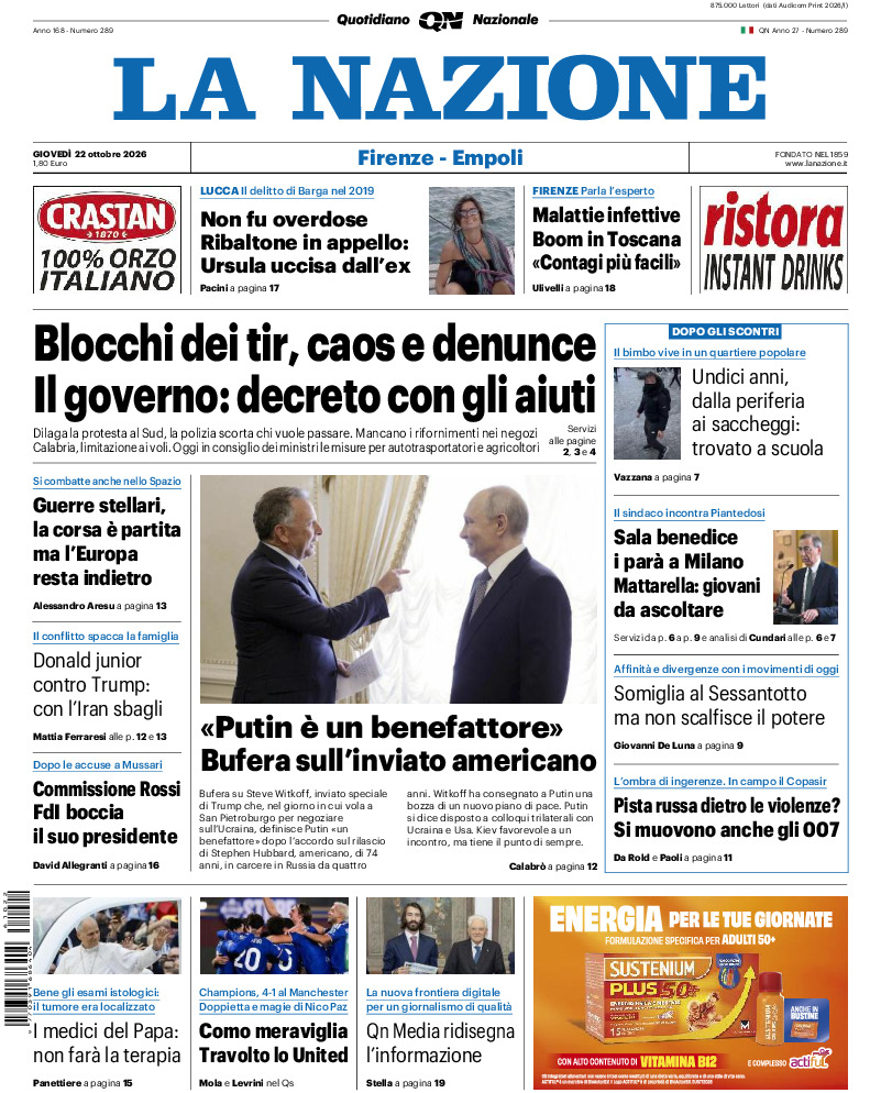Prima-pagina-la nazione-edizione-di-oggi-20261022